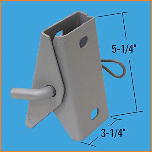 Dock Edge Stationary Dock Connector Hinge, Galvanized #TOP1