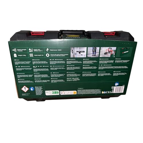 Marteau de démolition Parkside PAH 1300 B2 à haute force d'impact avec coffret