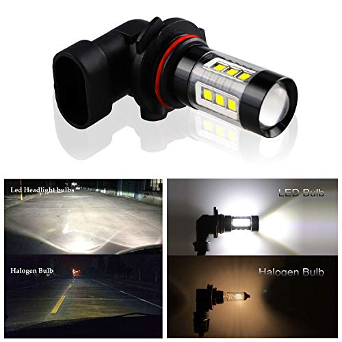 image for Henkeyi 9006 HB4 Fog Light Bulbs LED 80W Ultra Extremely Bright 6000K 