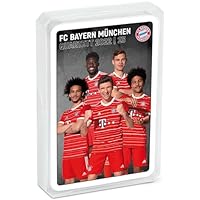 FC Bayern München Unisex Jugend 31297 Kartenspiel, Weiss, M