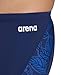 ARENA Men Hydrangea Bouquet Swim Jammer for Competition Swimming and Training, UPF 50+ UV Protection, Quick Drying Swimwear,Navy-Team Navy,28