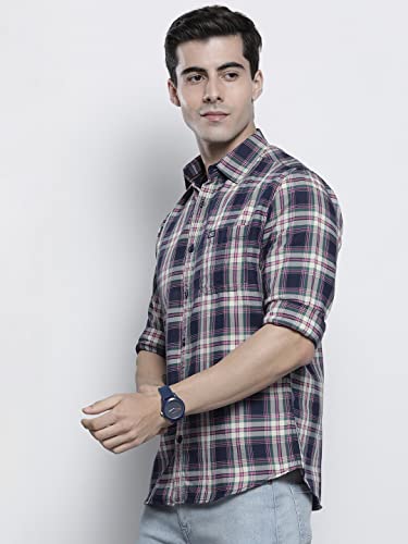 Image of THE Indian Garage CO Men Polycotton Slim Fit Shirt