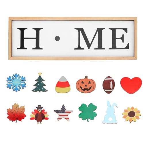 QPIXVB Interchangeable Seasonal Decor,Decorations for Home - Valentines St. Patrick‘s