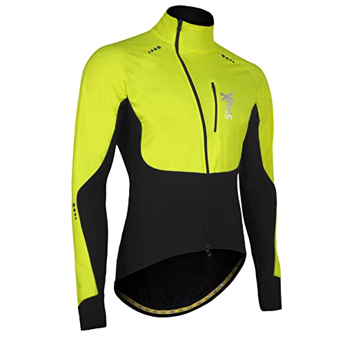 Jaqueta térmica Sparx Performance inverno ciclismo bicicleta à prova de vento alta visibilidade, Neo