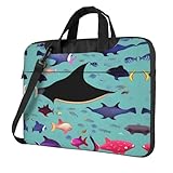 Design pratique : le sac pour ordinateur portable est équipé d'une bandoulière amovible et réglable, vous pouvez l'utiliser comme un sac à bandoulière ou un sac à main selon vos besoins. La poche supplémentaire spécialement conçue offre assez d'espace pour garder souris, écouteurs, stylos, téléphone portable, câbles, cartes et autres petits accessoires. Parfait pour les voyages ou les voyages d'affaires.