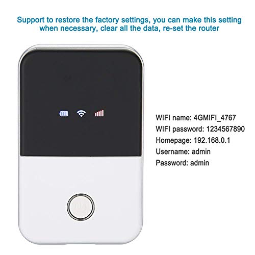 4G Lte Mobile Hotspot Devices,Wifi Box -High Speed -2100Mah -Up To 10 Connected Users -Usb Charging-Portable 4G Router Suitable For Phone Laptop Etc，Good Product For Travel Camping Driving. (M1) #TOP2