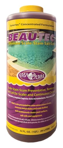 EASYCARE 22032 Beautec Ultimate Calcium Preventative, Salt Cell Protector & New Pool Startup, 32 Fl. Oz Bottle