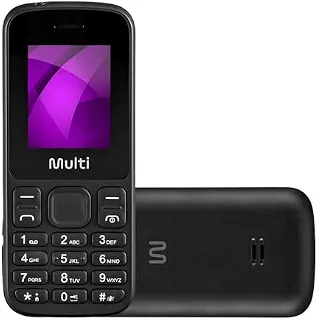 Celular UP 4G Dual Chip Mp3 Preto Multi - P9139
