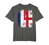 GEORGIE FRANCE DRAPEAU DE L'AMITIÉ