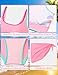 Svreeyer Bikinis for Teens Girls Summer Swim Bathing Suits Adjustable Straps Colorblock Teen Fashion 3 Piece Bikini Sets Pink 7-8 Years