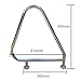 Pool Handrail for Inground Pools, 81 x 90cm (L X H) 304 Stainless Steel Swimming Pool Railings, Pool Handrail with All Accessories
