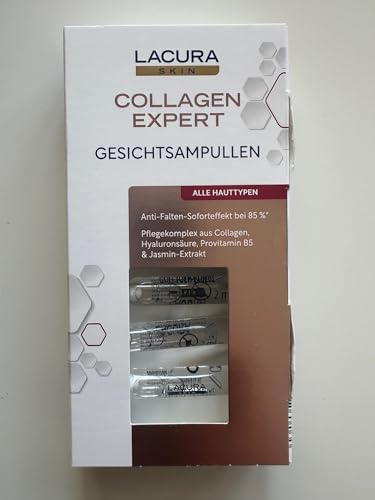 LACURA Collagen 7 Ampoules Week Treatment Collagen Anti-Wrinkle Instant Effect 14 ml