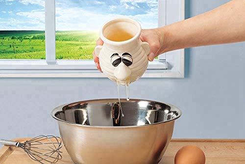 Egg Separator Funny Kitchen Gadget - Fun Snot Nose Egg Separator Tool Useful For Cooking And Baking #TOP5