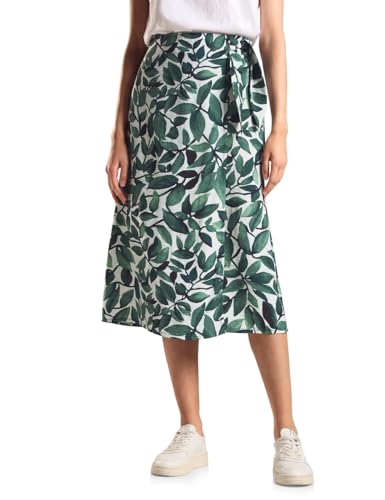 Jupe midi florale pour sublimer la silhouette sans inconfort