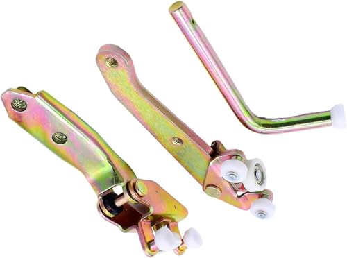 VW Transporter T4 Conjunto de rolos para porta de correr lateral do passageiro, parte inferior média superior, porta de correr esquerda, conjunto de rolos superiores médios 70184335A