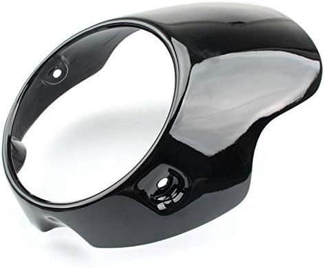 Motorcycle Headlight Fairing Mask Cowl for Bonneville T100 T120 SE Thruxton 900 Scrambler 2001-2019 Gloss Black