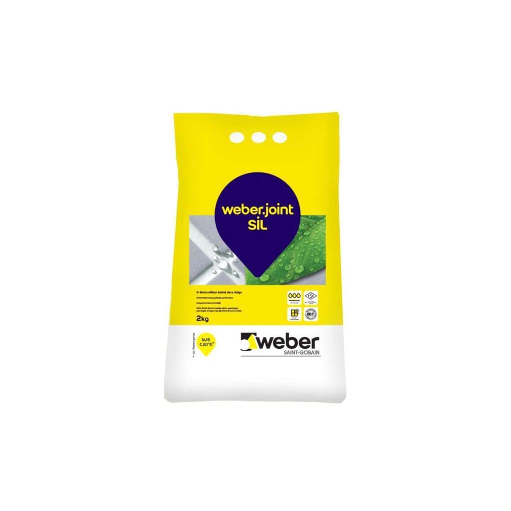 WEBER SİLİKONLU DERZ DOLGUSU 2 KĞ (GRİ)