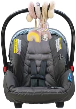 Nuby Activity Spiral for Carriers and Strollers, Bunny - 2