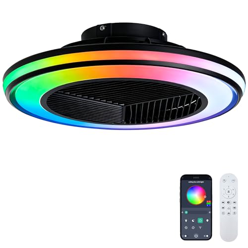 DIAMONDFORGE Smart Ceiling Fans with RGB...