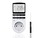 Produktbild Zeitschaltuhr,Digitale Zeitschaltuhr, Elektrische Zeitschaltuhr Steckdose Programmierbare Timer Steckdose mit LCD Display 10 konfigurierbaren Programmen Anti-Theft-Modus für Beleuchtung, Lüfter usw