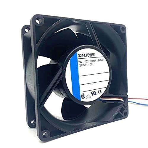 Ventilateur de refroidissement 24V 9W 9238 pour boîtier informatique - 2
