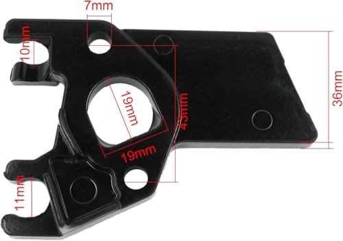 Image of Carburetor Gasket Spacer Intake Manifold Insulator Kit, 5 Pieces, for Honda GX160 5.5HP GX200 6.5HP Engine Replaces 16220-ZE1-020 16221-ZH8-801 with Spark Plug Replace 98079-55846