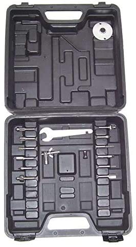 Fresadora de mesa de 1300 W 55692, fresadora con fresa y maletín AWZ