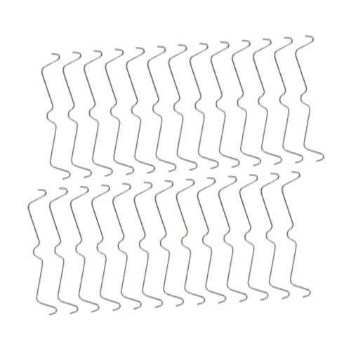 STOBAZA Versatile 60pcs Pegboard Hook Locks Heavy Duty Metal Hooks for Garage Storage