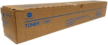 Genuine OEM Konica Minolta Black Toner TN330K TN330 Cartridge AC7A030, 25K Yield Bizhub 300i Bizhub 360i Bizhub 301i Bizhub 361i
