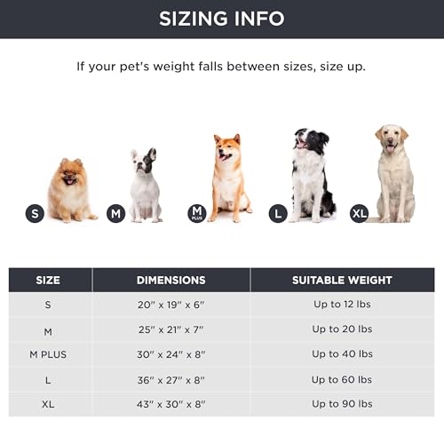 Image of Bedsure ComfyFleece Cute Dog Bed for Small Dogs & Cats Washable,20in Cream