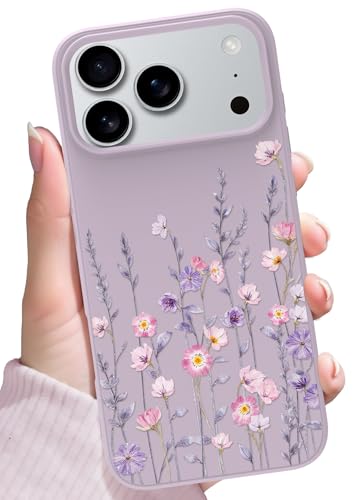 Coque motif floral iPhone 17 Pro Max MagSafe cadeau femme idéal