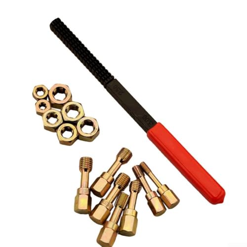 Kit de reparación de roscas M5 M6 M8 M10 para restaurar culatas de motor dañadas 7