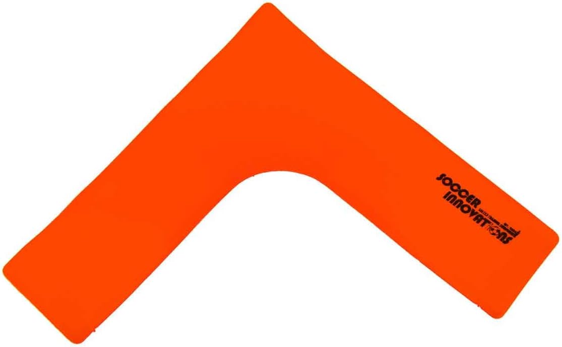 Soccer Innovations Field Marking Set (4 Corner Pieces, 12 Line Markers w/Bag), Spot Markers, Court Line Marker Set, Boundary Markers Set for All Sports