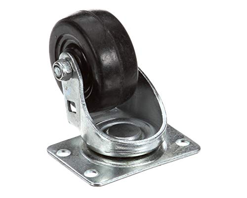 Exact FIT for Hobart 00-415342-00001 Plate Mount Caster NOBRAKE 2 W 1-7/8 X 2-5/16 - Replacement Part by MAVRIK