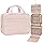 NISHEL Travel Toiletry Bag for women, Portable Hanging Organizer for Travel-Sized Shampoo, Conditioner, Brushes Set, makeu...