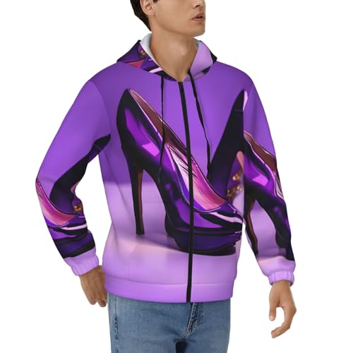 Vêtements d'extérieur chauds sweat zippé EdWal motif talons hauts pour look urbain