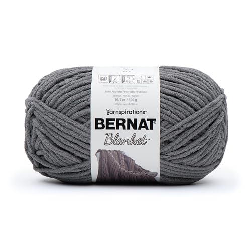 Bernat coperta grande palla filato, grigio scuro