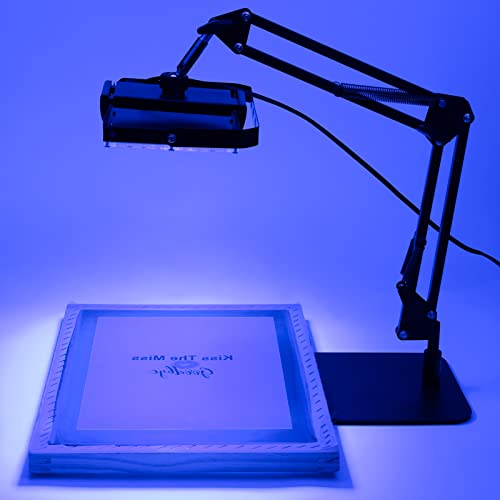 Caydo 50W Led Exposure Unit For Screen Printing, Uv Screen Printing Light With Retractable And Adjustable Stand For Screen Printing And Cyanotypes #TOP5