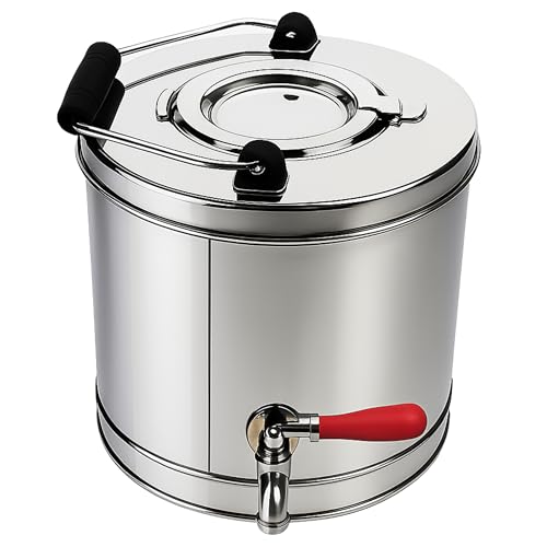 Image of Premium Stainless Steel Construction Coffee Tea Urn Can Flask Container with Tap Tea Urn 7.5 Litre Capacity for Commercial Kitchens, Events, Hotels, and Catering Services