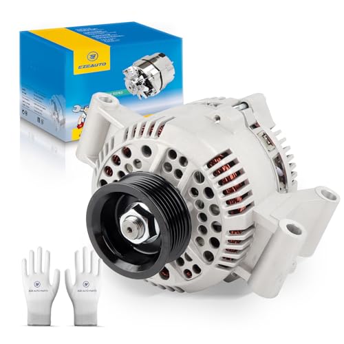 Image of Ezexpreze 7750N New Alternator Compatible With Ford Escort, Ranger, Mazda Pickup 2.3L 2.3 3.0L 3.0 4.0L 5.0 5.0L 5.8 5.8L 1992-1997 92 93 94 95 96 97 F07F-10300-AA F07U-10300-AA F07U-10300-AB AFD0012