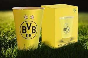 The Soccer Club BVB LED Kaffeebecher 450ml