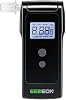 Breathalyzer, Fuel Cell Breathalyzers for Alcohol, Personal Alcohol Breathalyzer Tester for Home with LCD Digital Display and 10 Mouthpieces Black