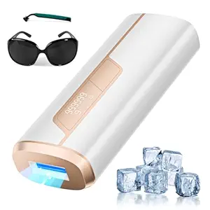 Laser Hair Removal Device with Ice Cooling, 9 Levels, 2 Modes (HR SC RA) - 999900 Flashes