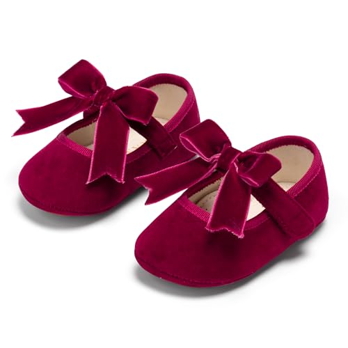Image of PHIRAMIN Toddler Girl Mary Jane Dress Shoes-Little Girl School Uniform Shoes for Wedding Party