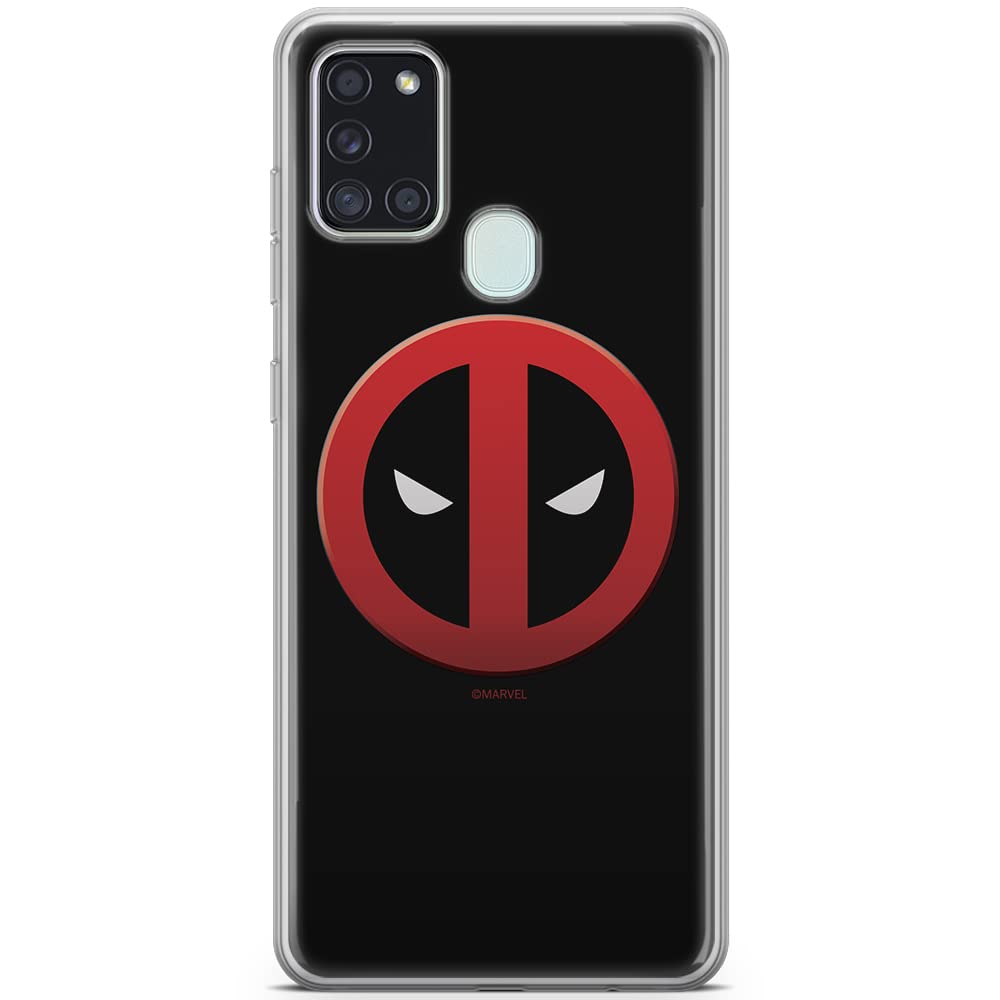 ERT GROUP mobile phone case for Samsung A21s original and officially Licensed Marvel pattern Deadpool 003 optimally adapted to the shape of the mobile phone, case made of TPU