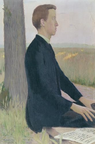 Toile Maurice Denis Portrait de Raphaël Lemeunier Peinture Paysage Salon 60x90cm