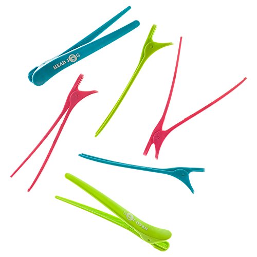 Head Jog Klip Itz, Neon - Pack of 6