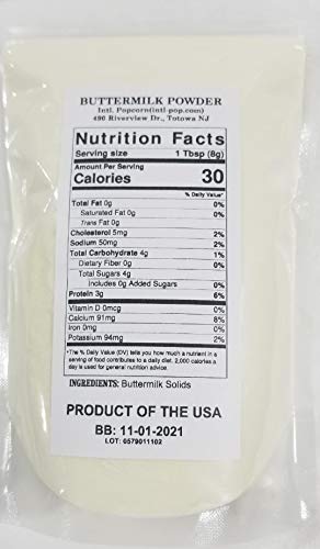 Buttermilk (Powdered) Solids (10.60 oz) - Thumbnail 2