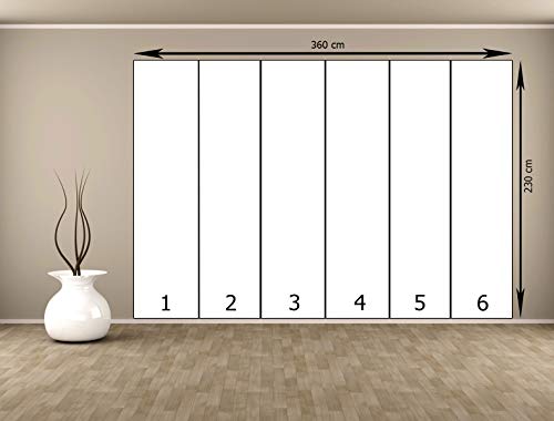 Bilderdepot24 Fotomurale autoadesivo Mappamondo