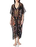 desigual tops online V-Ausschnitt Desigual Womens TOP_Creta Swimwear Cover Up, Black, U